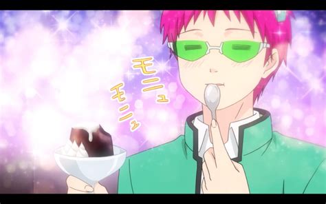 Saiki is so cute when he eats Coffee Jelly! : SaikiK