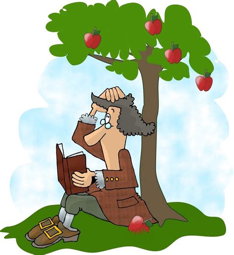 Isaac Newton Gravity Apple