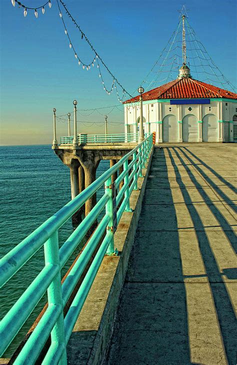 Manhattan Beach Pier Photograph by Kathryn Donohew Photography - Fine Art America