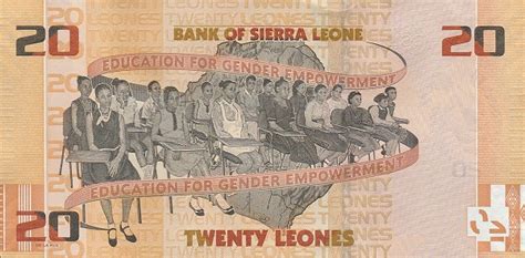 20 Sierra Leonean Leones - Foreign Currency