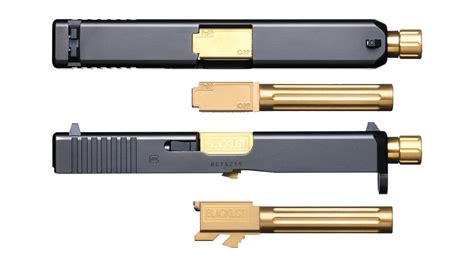 Pistol Gold TiN Blacklist Industries Glock 17 Drop-in Ultra Match Barrel