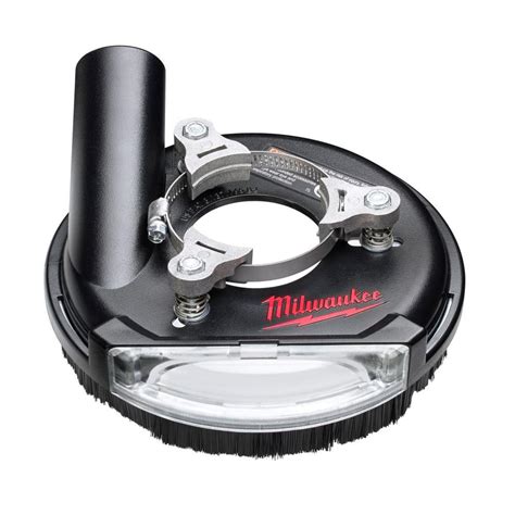 Milwaukee 4 in. - 5 in. Universal Surface Grinding Dust Shroud-49-40-6100 - The Home Depot