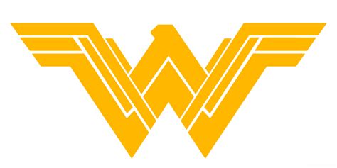 Descarga Logo Wonder Woman en formato PNG Vector