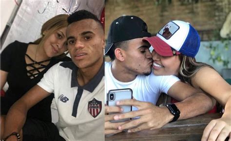 La bella historia de amor de Luis Díaz y su novia | Alerta Tolima