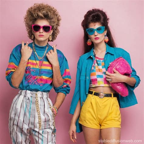 80s fashion trends Prompts | Stable Diffusion Online