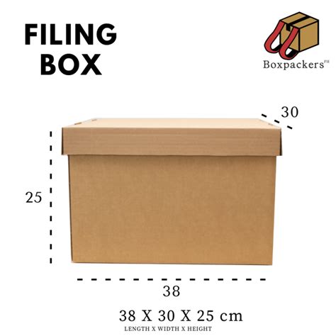 BOXPACKERSPH Corrugated Carton Filing Box Kraft Container LOWEST PRICE ...