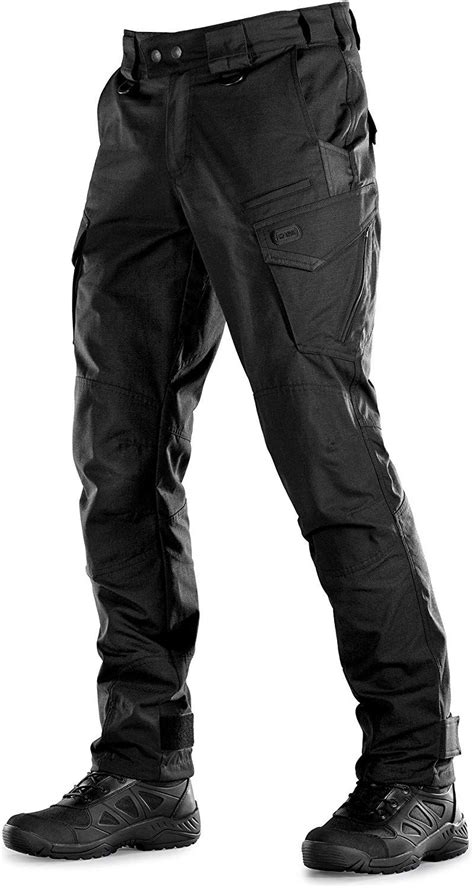 Amazon.com: Aggressor Elite Tactical Pants with Cargo Pockets Combat Pants NYCO (Black, XXL/S ...