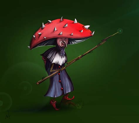 ArtStation - Mushroom monster