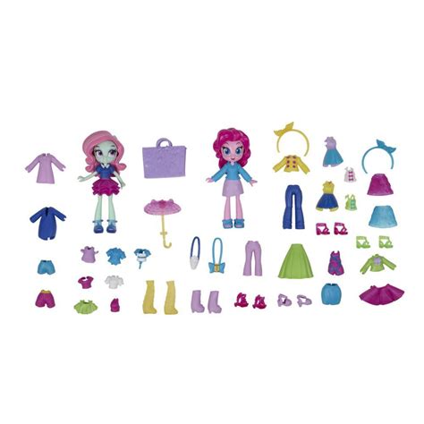 My Little Pony Equestria Girls Fashion Squad Pinkie Pie and Minty Mini ...