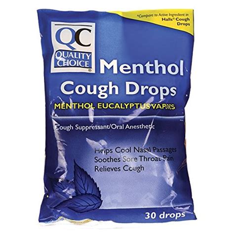 QC Cough Drops Mentol 30s – Phillips Pharmacy