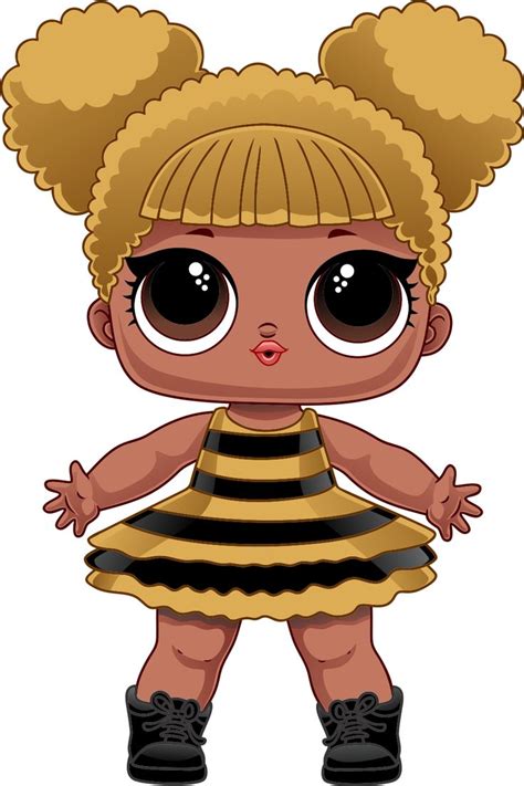 LOL Doll Surprise Queen Bee | Lol dolls, Cute cartoon drawings, Lol