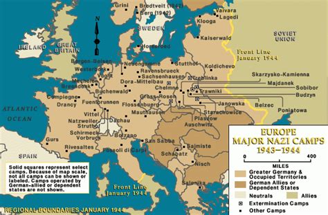 Camp System: Maps | Holocaust Encyclopedia