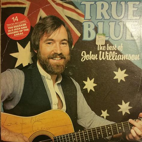 John Williamson - True Blue - The Best Of John Williamson (1982, Vinyl ...