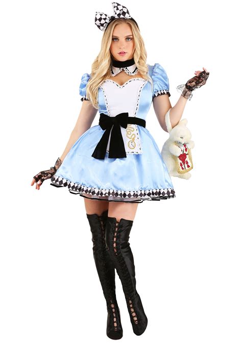 Fantasia sedutora de Alice para mulheres - Alluring Alice Costume for