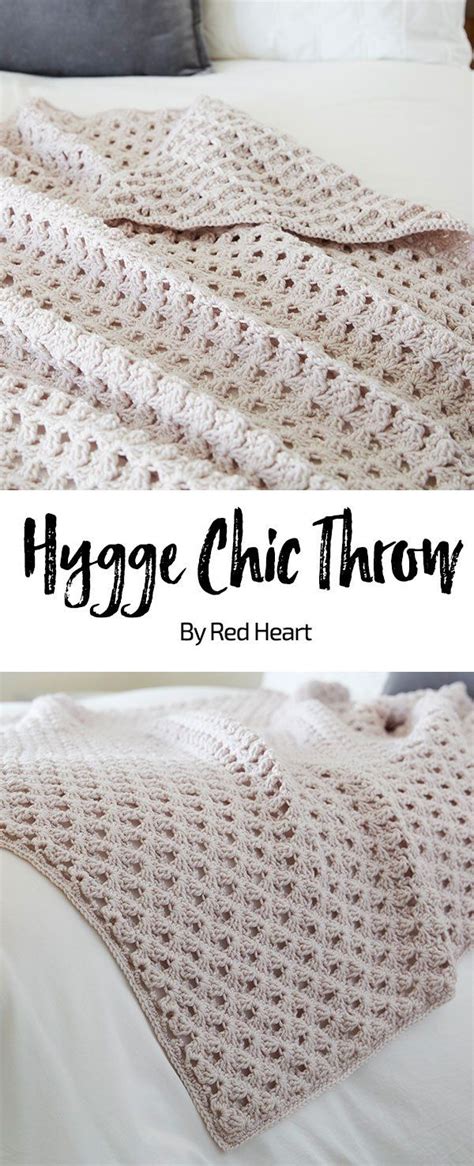 Red Heart Hygge Yarn Baby Blanket Pattern - Amanda Gregory's Coloring Pages