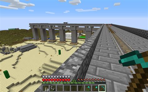 How to make a railway system in Minecraft