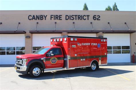 Station 361 Apparatus Line Up - Canby Fire District #62