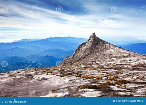 Summit Of Mt Kinabalu, Asia's Highest Mountain Royalty-Free Stock Photo ...