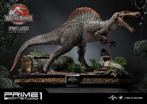 Jurassic Park III Spinosaurus is Unleashed with Prime 1 Studio