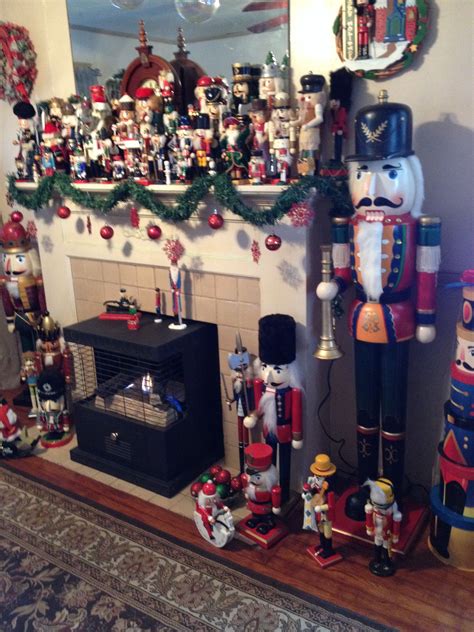 My future goal: too have this many nutcrackers& more, so I can decorate ...