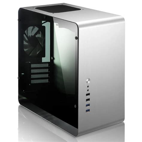 Jonsbo UMX3 Side Through Glass Chassis HTPC MicroATX Aluminum alloy ...