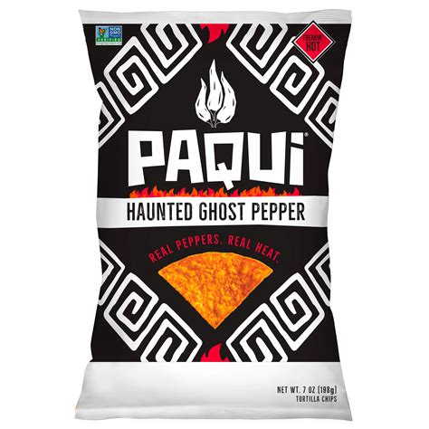 Paqui Haunted Ghost Pepper Tortilla Chips - Shop Chips at H-E-B