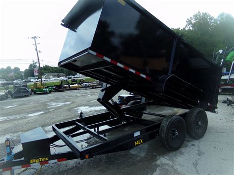 New 2025 Big Tex Trailers 14LX-14 4' SIDES Dump Trailer | Lenoir City ...