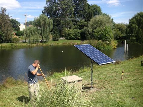 Solar Aeration System: Aerate Your Pond Without Electricity