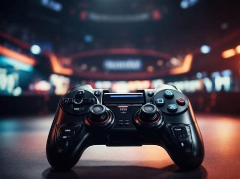 Premium Photo | Joystick Controller on gaming arena AI Generative