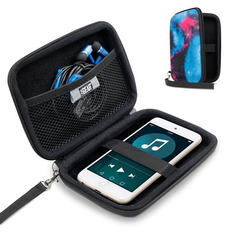 USA Gear Hard Shell iPod Travel Case Compatible with Apple iPod Touch ...