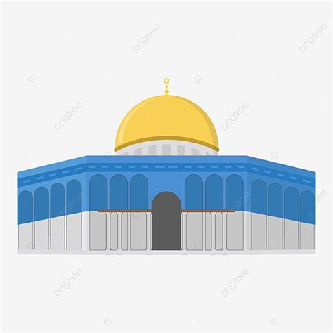 Al Aqsa Mosque Vector Design Images, Masjid Al Aqsa Flat Design, Al Aqsa, Masjidil Al Aqsa ...