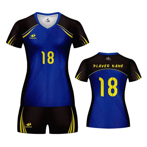 Thailand Quality Volleyball Jersey Cheap Blank Volleyball Wear Jersey ...