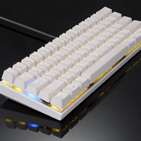 Teclado Gamer Mecânico Motospeed CK62 Bluetooth Branco Switch Outemu Blue RGB - Loja de Vídeo ...