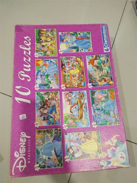 Disney Princess Puzzles, Hobbies & Toys, Toys & Games on Carousell