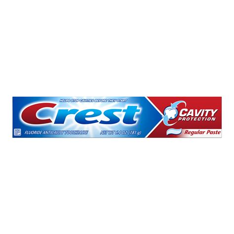 Crest Cavity Protection Regular Toothpaste, 6.4 oz - Walmart.com