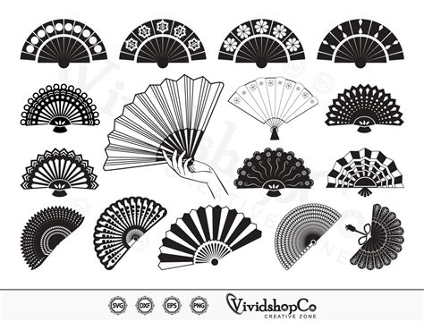 Hand Fan Svg Japanese Fan Svg Folding Hand Fan Svg Spanish - Etsy Australia