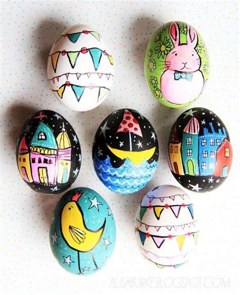 Whimsical Easter Eggs From Alisa Burke | Creative Ads and more…