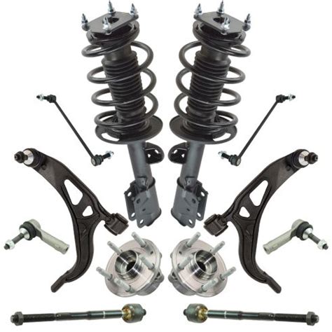 Ford Explorer Front 12 Piece Steering, Suspension, & Drivetrain Kit TRQ PSA70037