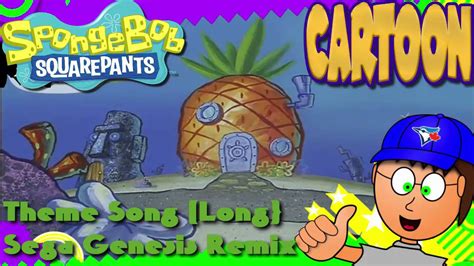 Spongebob SquarePants: Theme Song Sega Genesis Remix (Long) - YouTube