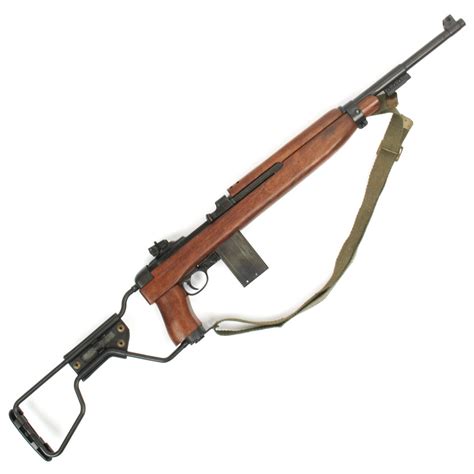 U.S. WWII M1A1 Carbine Folding Stock Paratrooper Display Gun with Bayonet Lug – International ...