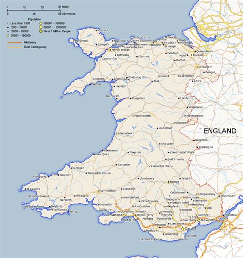 Wales Map