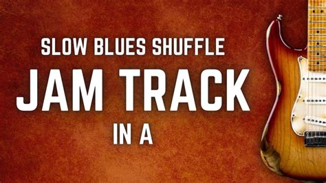 Slow Blues Shuffle Backing Track in A Chords - Chordify