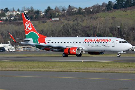 Kenya Airways Fleet Boeing 737-800 Details and Pictures