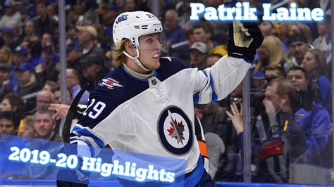 Patrik Laine NHL 2019-20 Highlights - YouTube