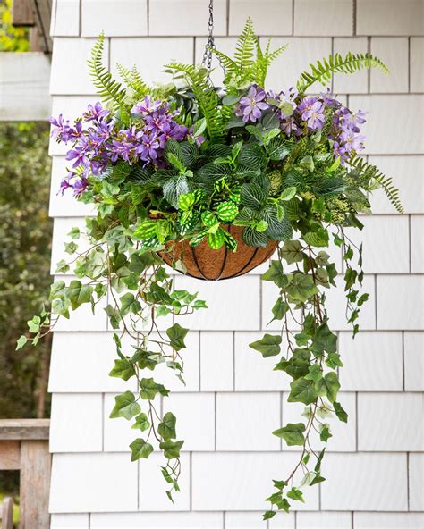 20+ Artificial Hanging Plants Outdoor Ideas - HMDCRTN