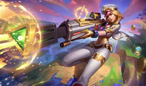 Arcade Caitlyn Prestige Edition :: League of Legends (LoL) Champion Skin on MOBAFire