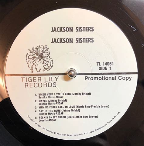 Jackson Sisters ‎– Jackson Sisters | 中古レコード通販・買取のアカル・レコーズ