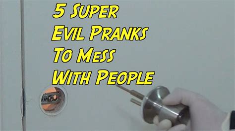 5 Super Mean Pranks to Mess With People! - Instructables