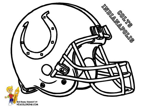 Nfl Helmet Coloring Pages - MiyailGoodwin