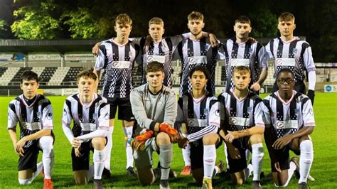 Maidenhead United flying FA Youth Cup flag for Berkshire